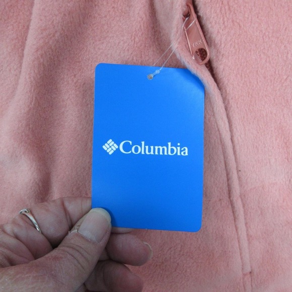 Columbia Jacket Womens XXL Pink Fleece Full Zip Sawyer Rapids 2.0 NWT - Picture 8 of 13